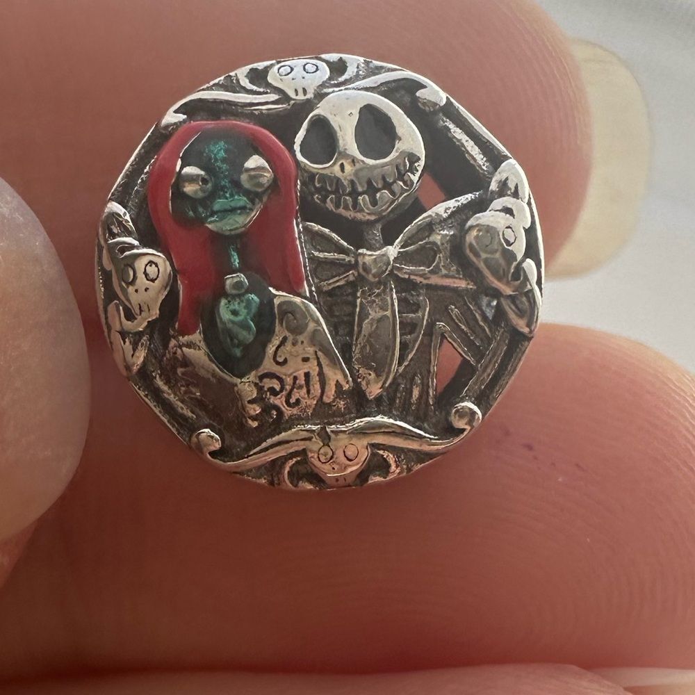 NWOT Pandora x Disney The Nightmare Before Christmas Charm 792292C01 - Picture 5 of 15